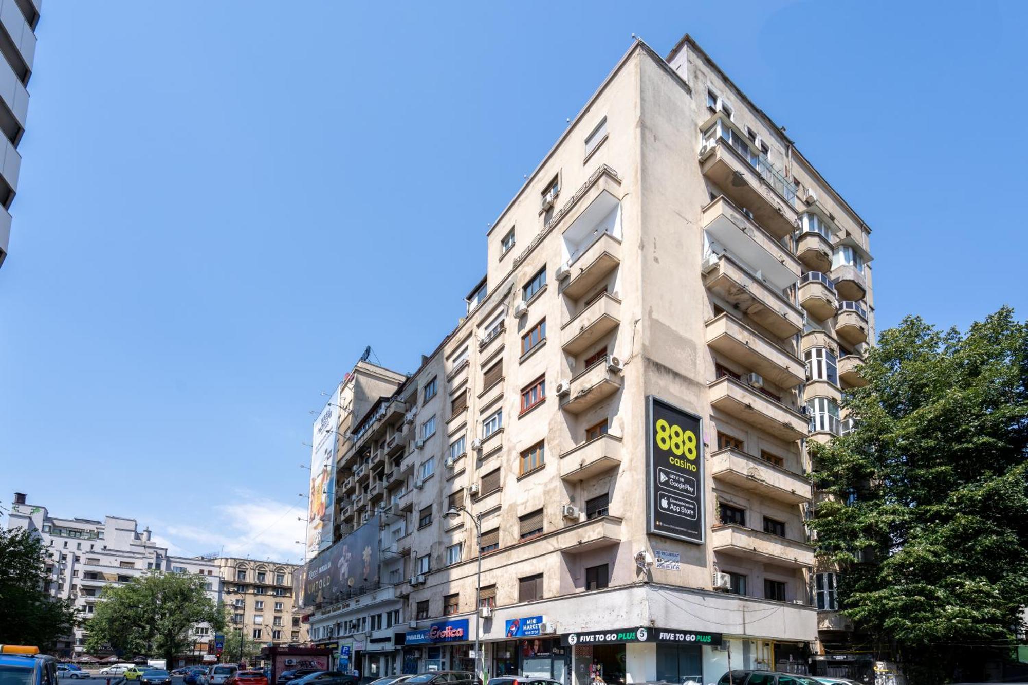Downtown By Urbanesq Lägenhet Bukarest Exteriör bild